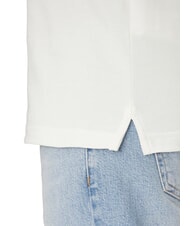 TOMMY HILFIGER TH JEANS Polo de manga corta con logo crudo - camisa polo - 4