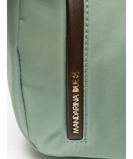 MANDARINA DUCK HUNTER Bolso bandolera con bandolera verde iceberg - Bolsos Mujer - 4