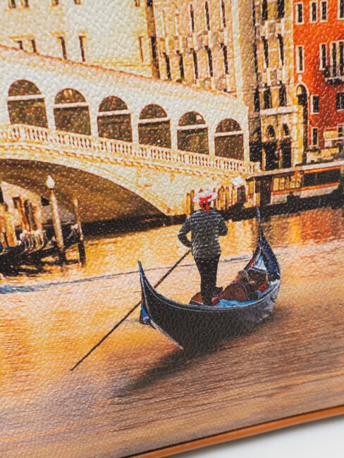 YESBAG Bolsa de compras grande Venecia navide&ntilde;a - Bolsos Mujer