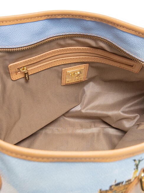 YESBAG Bolsa de compras impresa VACACIONES ROMANAS - Bolsos Mujer