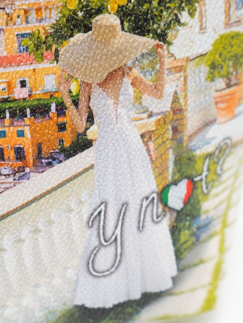 YESBAG Estuche de belleza grande acampanado costa rom&aacute;ntica - Neceser