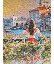 YNOT YESBAG Estuche de belleza grande acampanado canal florido - Neceser - 3