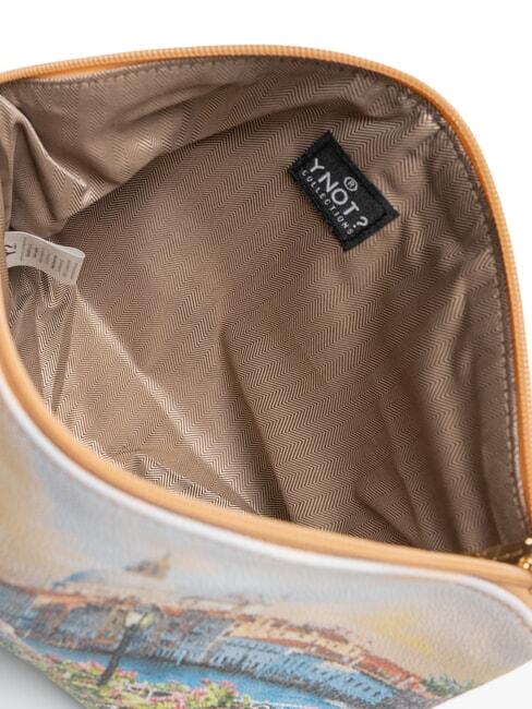 YESBAG Estuche de belleza grande acampanado canal florido - Neceser