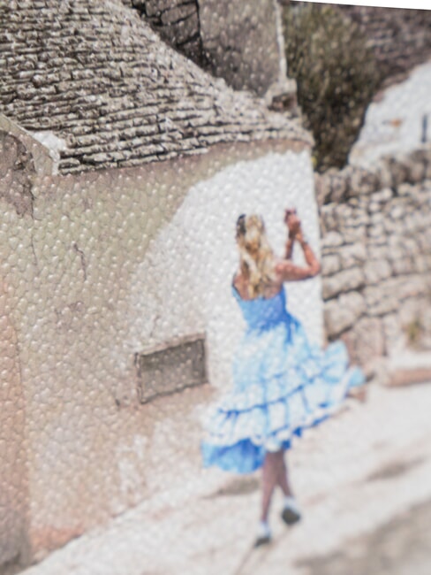 YESBAG Estuche de belleza grande acampanado Alicia en Trulli - Neceser