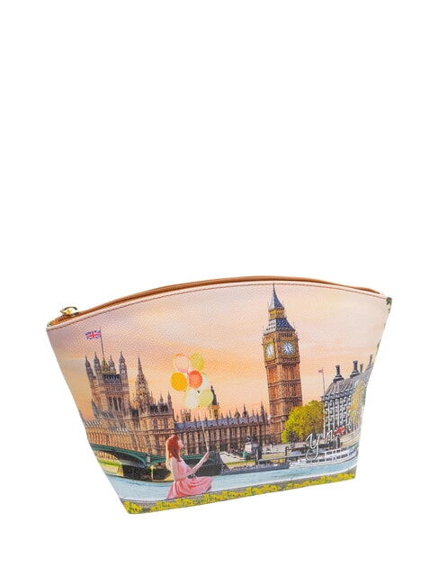 YESBAG Estuche de belleza grande acampanado flor amarilla - Neceser