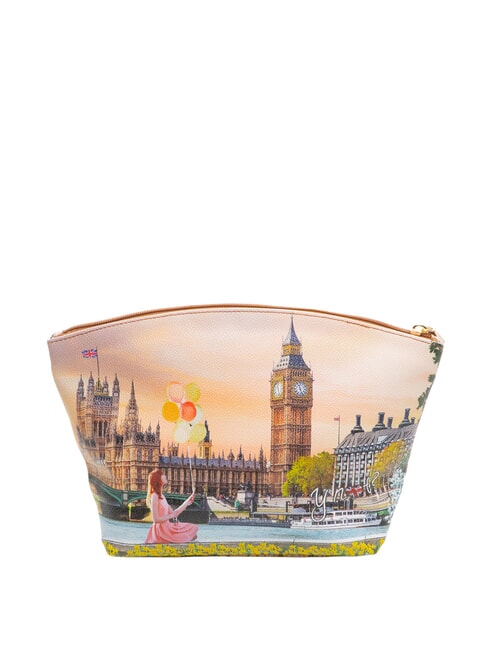 YESBAG Estuche de belleza grande acampanado flor amarilla - Neceser