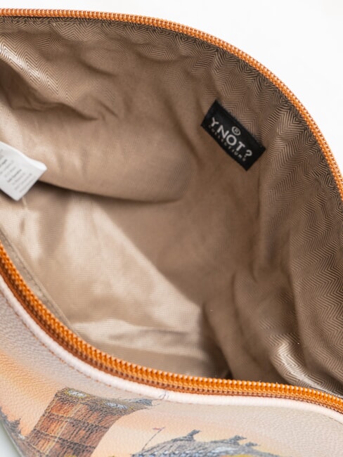 YESBAG Estuche de belleza grande acampanado flor amarilla - Neceser