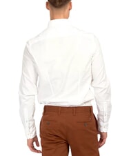 TOMMY HILFIGER TH Camisa de algod&oacute;n el&aacute;stico de manga larga - Camisas de hombre
