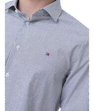 TOMMY HILFIGER TH Camisa de manga larga zafiro oscuro / rayas blancas - Camisas de hombre - 4
