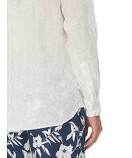 TOMMY HILFIGER TH Camisa de cuello coreano de corte regular blanco &oacute;ptico - Camisas de hombre - 4