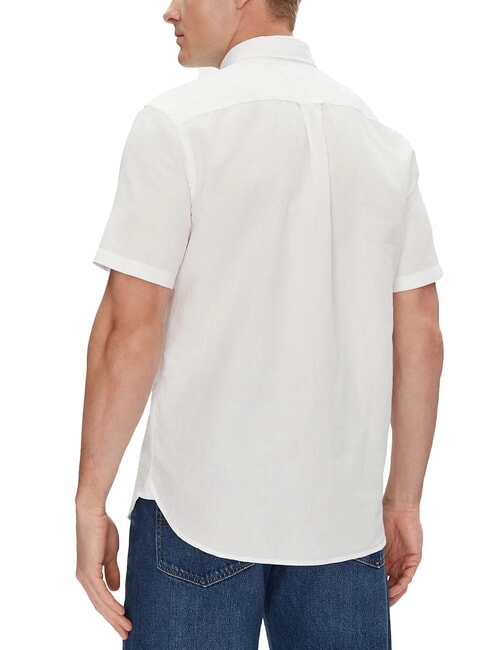 TH Camisa de manga corta con botones blanco &oacute;ptico - Camisas de hombre