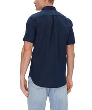 TOMMY HILFIGER TH Camisa de manga corta con botones azul marino de carbono - Camisas de hombre - 2