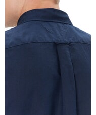 TOMMY HILFIGER TH Camisa de manga corta con botones azul marino de carbono - Camisas de hombre - 4