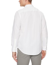 TOMMY HILFIGER TH Camisa de algod&oacute;n de manga larga blanco &oacute;ptico - Camisas de hombre - 2