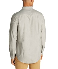 TOMMY HILFIGER TH JEANS Camisa de rayas de manga larga Marina de noche oscura - Camisas de hombre - 2