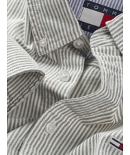 TOMMY HILFIGER TH JEANS Camisa de rayas de manga larga Marina de noche oscura - Camisas de hombre - 6