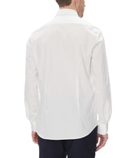 TOMMY HILFIGER TH Camisa de algod&oacute;n el&aacute;stico de manga larga - Camisas de hombre