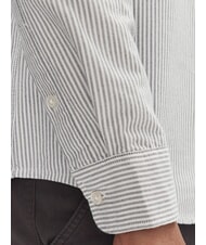 TOMMY HILFIGER TH JEANS Camisa de rayas de manga larga cielo del desierto / p&eacute;talo de marfil - Camisas de hombre - 4