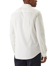 TOMMY HILFIGER TH JEANS Camisa de manga larga de corte entallado blanco - Camisas de hombre - 2