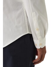 TOMMY HILFIGER TH JEANS Camisa de manga larga de corte entallado blanco - Camisas de hombre - 4