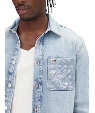 TOMMY HILFIGER TH JEANS Camisa vaquera de manga larga mezclilla clara - Camisas de hombre - 3