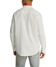 TOMMY HILFIGER TH JEANS Camisa de mezcla de lino de manga larga crudo - Camisas de hombre - 2