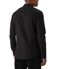 TOMMY HILFIGER TH JEANS Camisa de manga larga de corte entallado Tommy Black - Camisas de hombre - 2