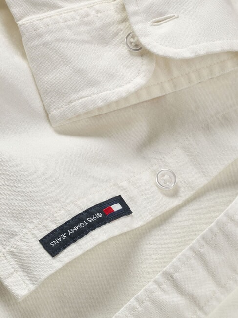 TH JEANS Camisa Oxford de corte regular crudo - Camisas de hombre