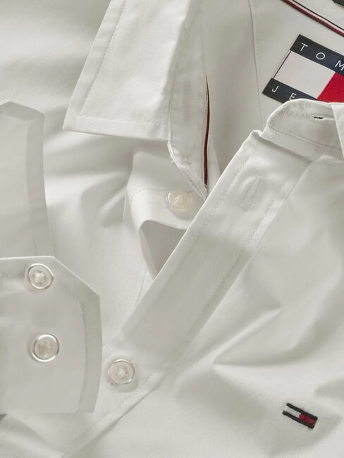 TH JEANS Camisa de manga larga de corte entallado crudo - Camisas de hombre