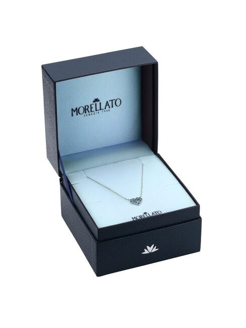 TESORI Collar con coraz&oacute;n y circonitas GRIS - Collares