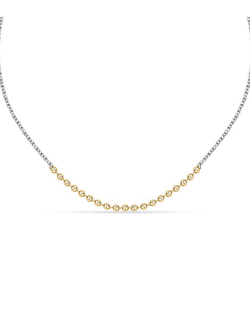 TALISMANI Collar con esferas de acero bicolor ACERO - Collares