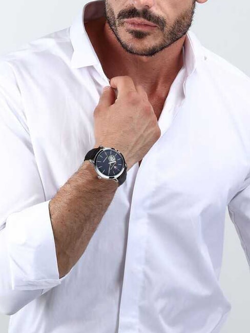 EPOCA Reloj de movimiento autom&aacute;tico GRIS - Relojes