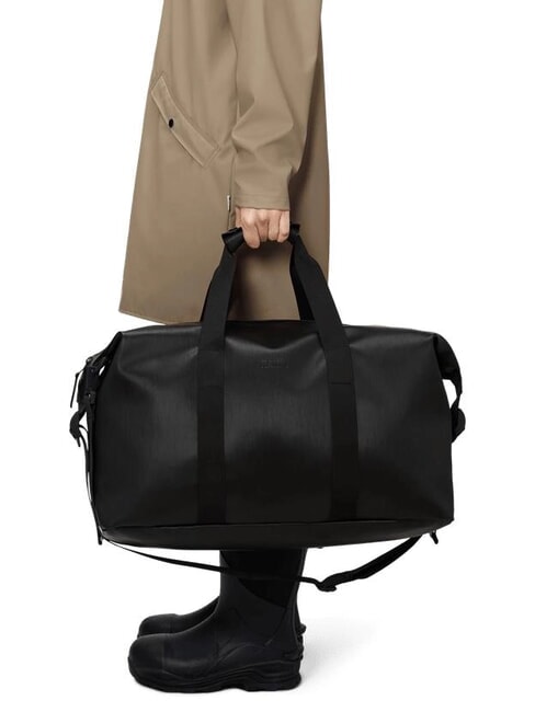 HILO WEEKEND Bolsa impermeable grano negro - Bolsas de viaje