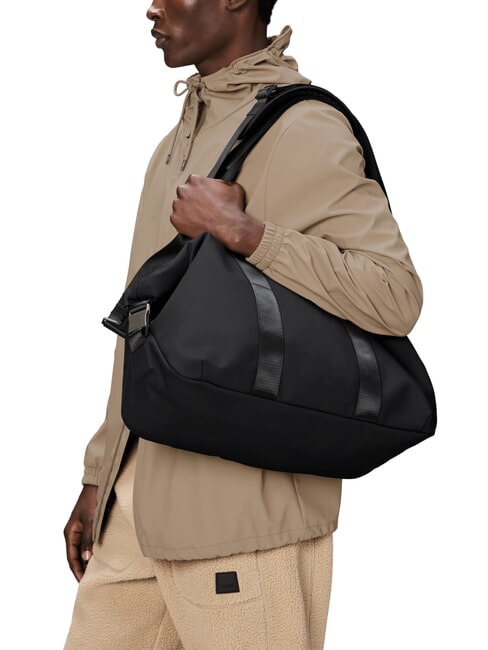 VALERA Bolso de fin de semana con bandolera negro - Bolsas de viaje