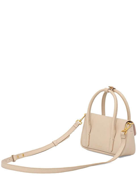 C-ME LOCK Mini bolso con bandolera concha de arena - Bolsos Mujer