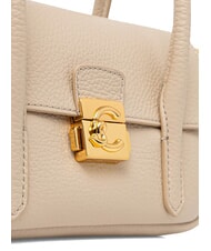 COCCINELLE C-ME LOCK Mini bolso con bandolera concha de arena - Bolsos Mujer - 4