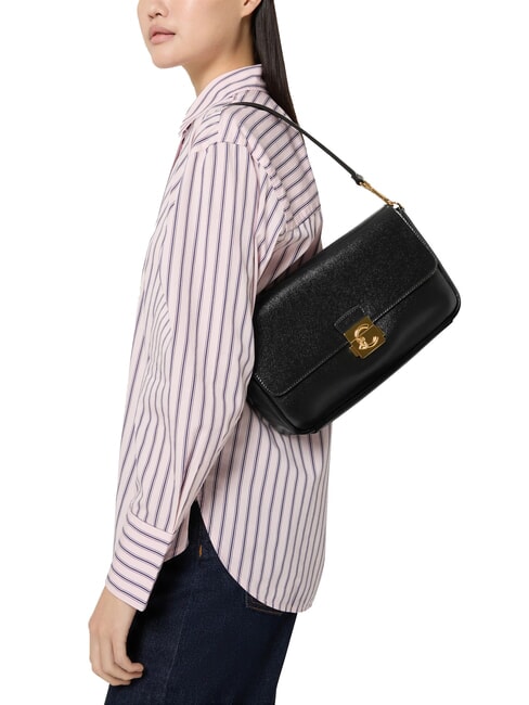 C-ME LOCK Bolso de hombro, con correa para el hombro negro - Bolsos Mujer