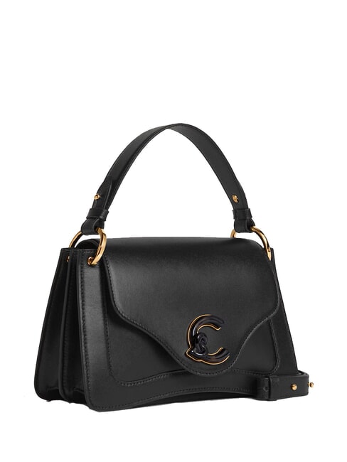 C-ME CALF&MARB Bolso de mano, con bandolera negro - Bolsos Mujer