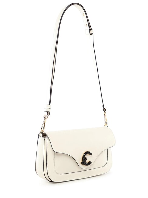 C-ME CALF&MARB Bolso de hombro perla - Bolsos Mujer