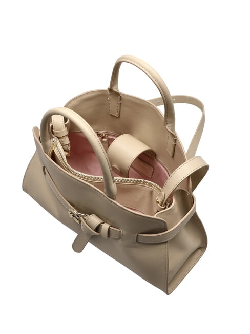 SABINE Bolso de mano, con bandolera concha de arena - Bolsos Mujer