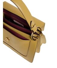 COCCINELLE C-ME CALF COCKER Bolso malet&iacute;n de piel con bandolera pastos marinos - Bolsos Mujer - 3