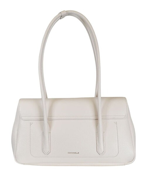 C-ME LOCK Bolso de hombro, piel perla - Bolsos Mujer