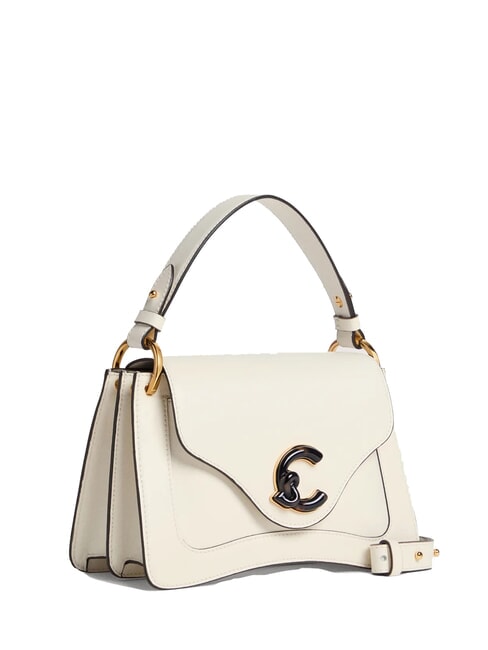C-ME CALF&MARB Bolso de mano, con bandolera perla - Bolsos Mujer