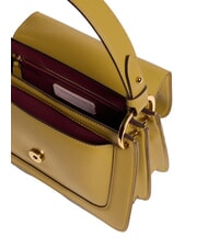 COCCINELLE C-ME CALF COCKER Bolso peque&ntilde;o de piel con bandolera pastos marinos - Bolsos Mujer - 3