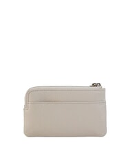 COCCINELLE C-ME SOFTY  Estuche para llaves/monedero de cuero concha de arena - Carteras Mujer - 2