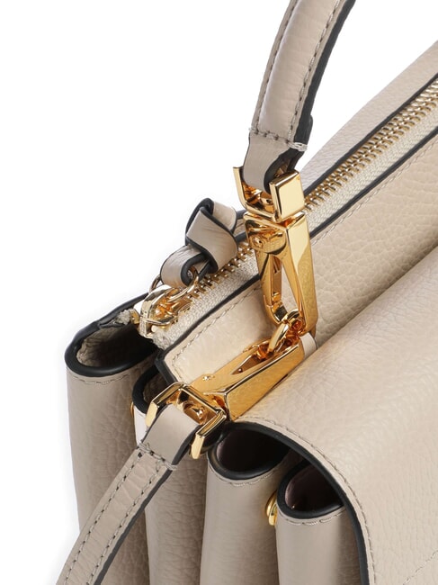 ARLETTIS Minibolso de piel con textura concha de arena - Bolsos Mujer