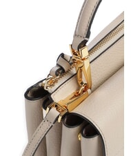 COCCINELLE ARLETTIS Minibolso de piel con textura concha de arena - Bolsos Mujer - 3