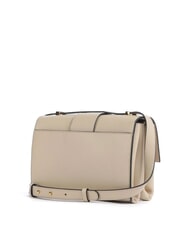 COCCINELLE ARLETTIS Bolso de mano de piel martillada concha de arena - Bolsos Mujer - 2