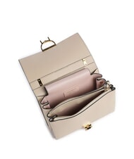 COCCINELLE ARLETTIS Bolso de mano de piel martillada concha de arena - Bolsos Mujer - 4