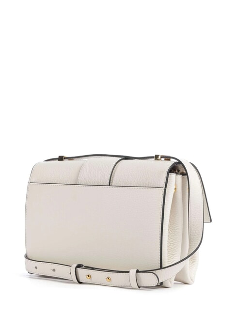 ARLETTIS Bolso de mano de piel martillada perla - Bolsos Mujer